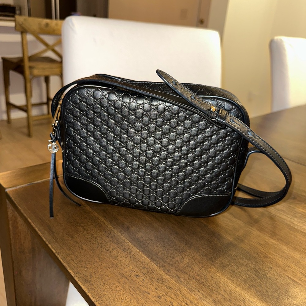 Gucci Micro Monogram Camera Bag - image 1